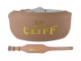 Пояс тяжелоатлета Cliff (коричневый)