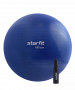 Фитбол StarFit GB-109 антивзрыв, 1500 гр, с ручным насосом, темно-синий, 85 см