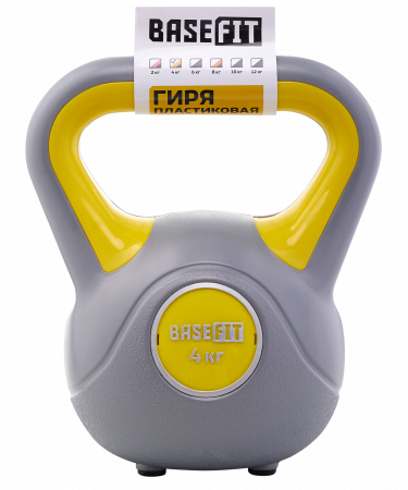 Гиря пластиковая BaseFit DB-503 4 кг