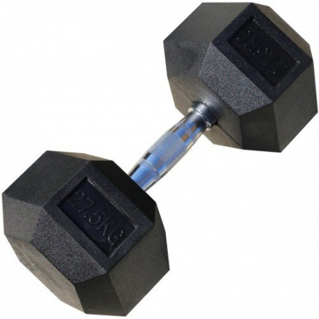Набор неразборных гантелей Iron King 12,5-32,5 кг гексагональных обрезиненных