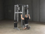 Кроссовер угловой Body Solid с двумя весовыми стеками по 72,5 кг