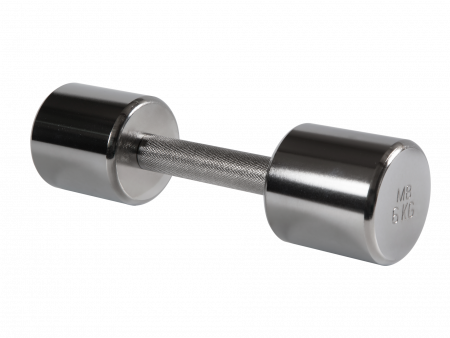 Гантель неразборная Barbell 6 кг хромированная