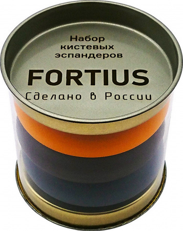 Набор кистевых эспандеров Fortius 3 шт. (40, 50, 60 кг)