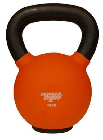 Гиря обрезиненная Perform Better Neoprene Kettlebell 16 кг