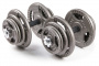 Гантели разборные металлические Atlas Sport Хаммертон 2 x 21,5 кг
