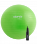 Фитбол StarFit GB-106 антивзрыв, 900 гр, с ручным насосом, зеленый, 55 см