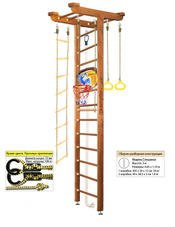 Шведская стенка Kampfer Big Sport Ceiling Basketball Shield (Высота 3 м)