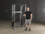 Кроссовер угловой Body Solid с двумя весовыми стеками по 72,5 кг