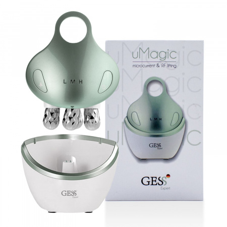 Микротоковый массажер для лица и тела uMagic (Микротоки и RF лифтинг)