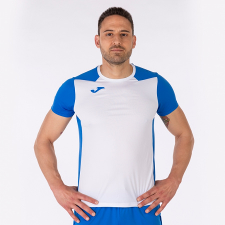 Футболка мужская Joma Record II бело-синяя