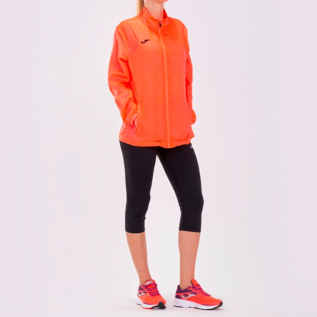 Ветровка женская Joma Elite VII ярко-коралловая