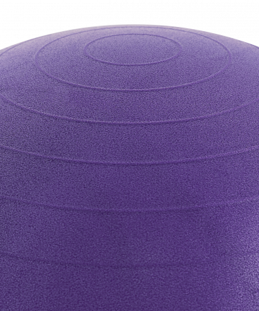 Фитбол StarFit GB-109 антивзрыв, 1200 гр, с ручным насосом, фиолетовый, 75 см