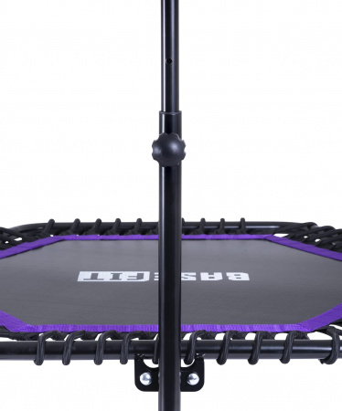 Батут BaseFit с держателем (101 см фиолетовый)