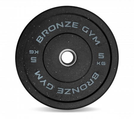 Диск бамперный Bronze Gym 5 кг (51 мм, черный)