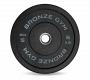 Диск бамперный Bronze Gym 5 кг (51 мм, черный)