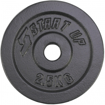 Диск окрашенный Start Up 2,5 кг (25,6 мм, черный)