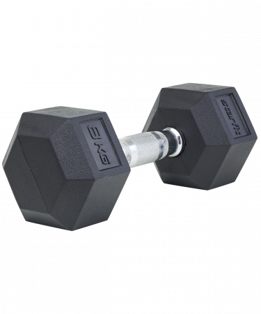 Гантель гексагональная обрезиненная Starfit DB-301 8 кг