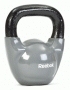 Гиря чугунная Reebok Kettlebell 28 кг черная