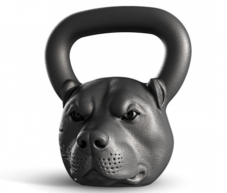 Гиря чугунная Iron Head Питбуль 16 кг