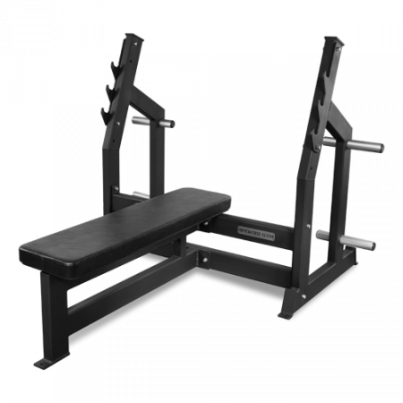 Скамья для жима горизонтальная Bronze Gym AL-304