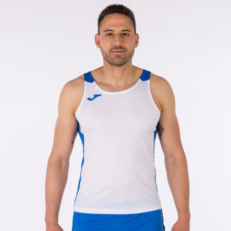 Майка мужская Joma Record II бело-синяя