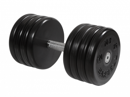 Гантель неразборная Barbell Классик 50 кг с вращающейся ручкой