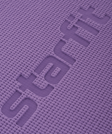 Коврик для йоги и фитнеса Starfit FM-104, PVC, 183x61x0,8 см, фиолетовый пастель