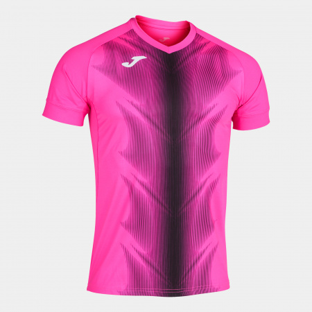 Футболка мужская Joma Olimpia розово-черная