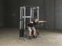 Кроссовер угловой Body Solid с двумя весовыми стеками по 72,5 кг