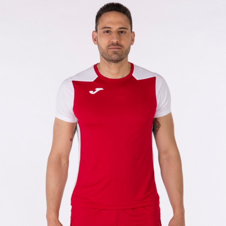 Футболка мужская Joma Record II красно-белая
