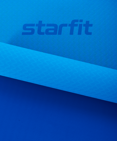 Коврик для йоги и фитнеса Starfit FM-201, TPE, 173x61 см