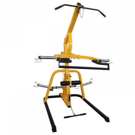 Силовой тренажер со скамьей powergym HM035