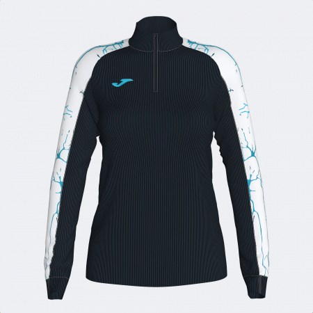Толстовка женская Joma Elite IX черно-белая