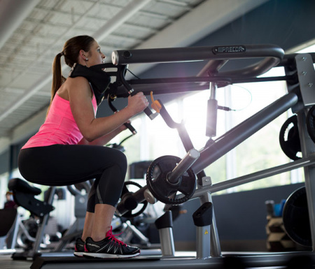 Приседания Precor Discovery Line DPL 624