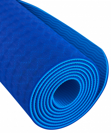Коврик для йоги и фитнеса Starfit FM-201, TPE, 173x61 см