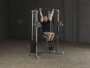 Кроссовер угловой Body Solid с двумя весовыми стеками по 72,5 кг