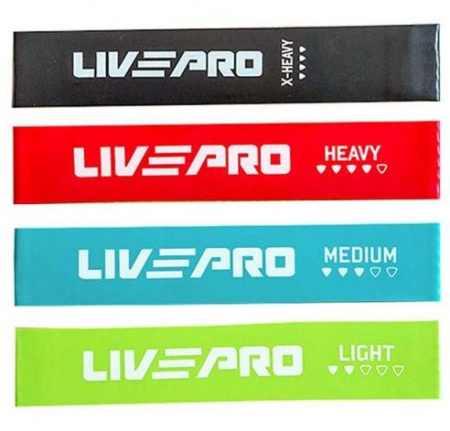 Набор ленточных амортизаторов Livepro Mini Band