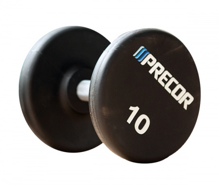 Гантели неразборные Precor 8 кг уретановые