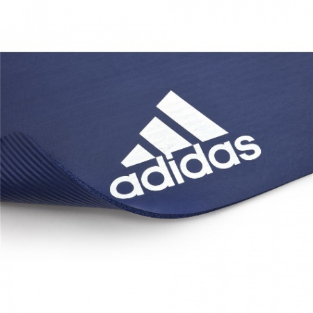 Тренировочный коврик (фитнес-мат) синий Adidas ADMT-11014BL