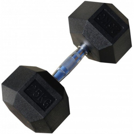 Набор неразборных гантелей Iron King 12,5-32,5 кг гексагональных обрезиненных