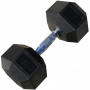 Набор неразборных гантелей Iron King 12,5-32,5 кг гексагональных обрезиненных