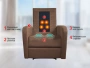 Массажное кресло реклайнер Fujimo Comfort Chair F3005 FMF Терра (Sakura 20)