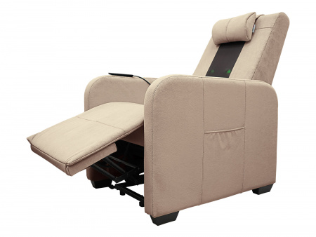 Массажное кресло реклайнер с подъемом Fujimo Lift Chair F3005 FLFL Ваниль