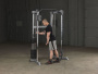 Кроссовер угловой Body Solid с двумя весовыми стеками по 72,5 кг