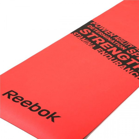 Фитнес-мат нескользящий Reebok 173 см красный