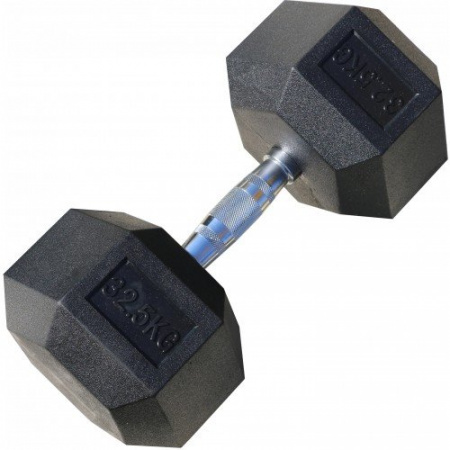 Набор неразборных гантелей Iron King 12,5-32,5 кг гексагональных обрезиненных