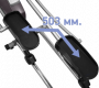 Эллиптический эргометр Oxygen Gx-65fd Hrc+