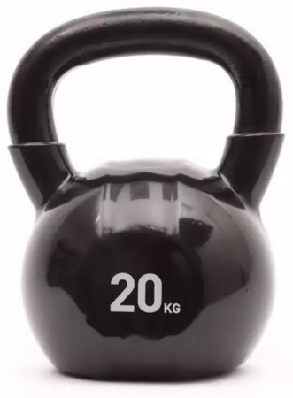 Гиря чугунная Reebok Kettlebell 20 кг обрезиненная