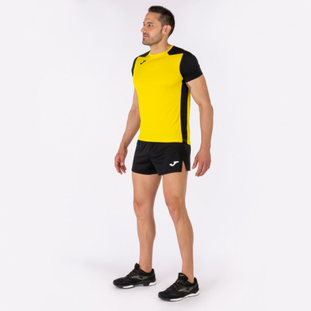 Футболка мужская Joma Record II желто-черная