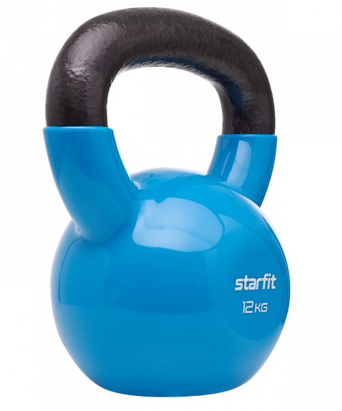 Гиря чугунная Starfit DB-401 12 кг с виниловым покрытием